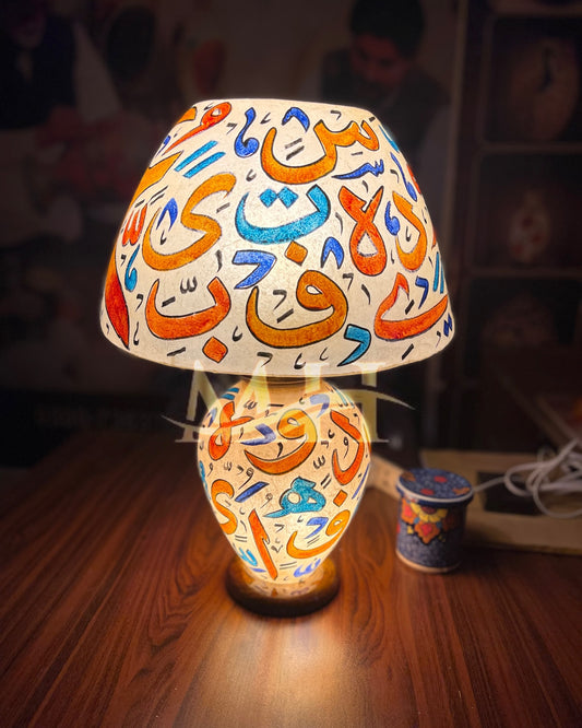 Caligraphy Camel Skin Lampshade