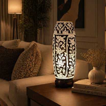 Bottle Shaped Camel Skin Lamp