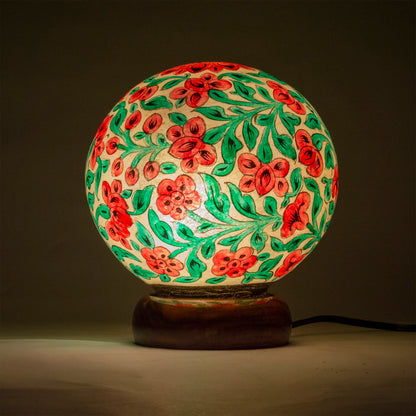 Camel Skin Round Lamp