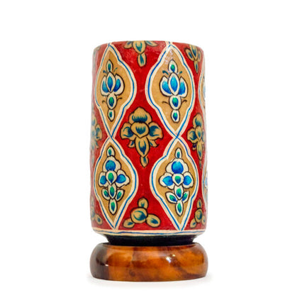 Camel Skin Glass Lamp