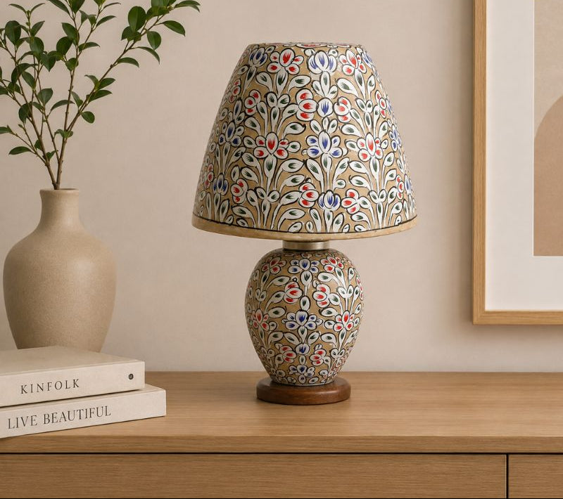London Camel Skin Lampshade