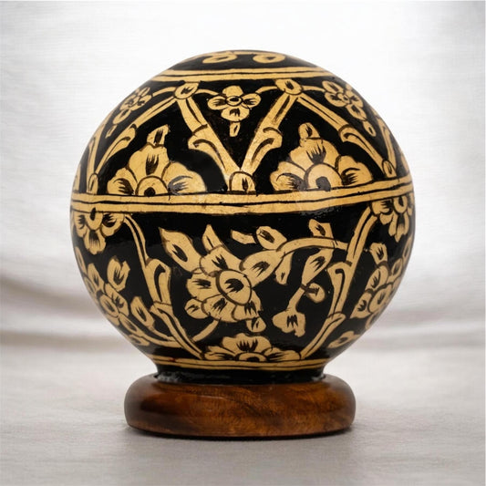 Camel Skin Round Lamp