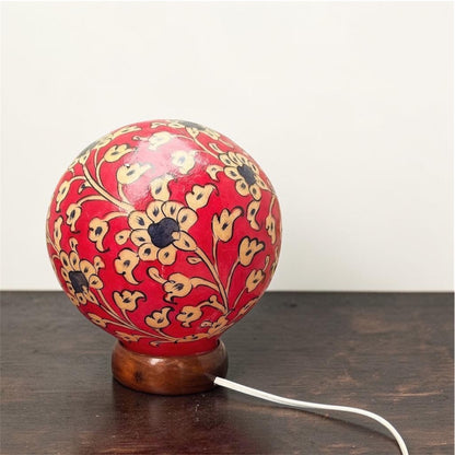 Camel Skin Round Lamp