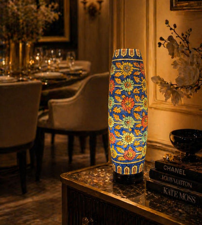 Bottle Shaped Camel Skin Lamp