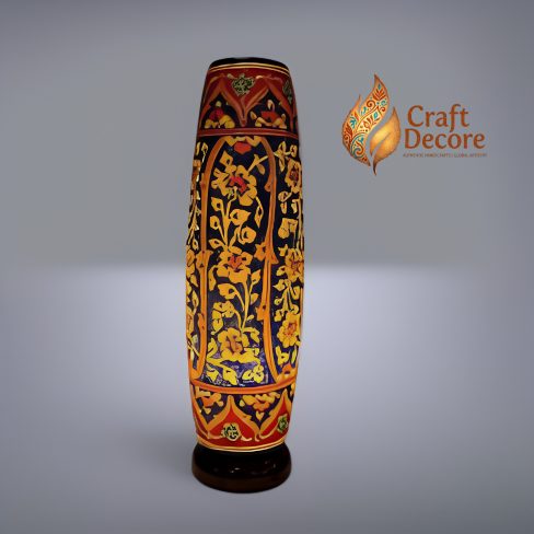 Bottle Shaped Camel Skin Lamp