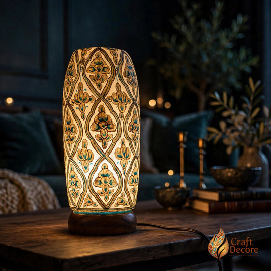 Camel Skin Bottle Lamp