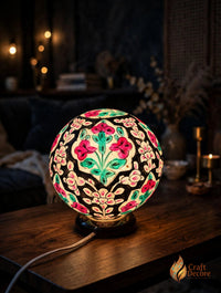 Camel Skin Round Lamp