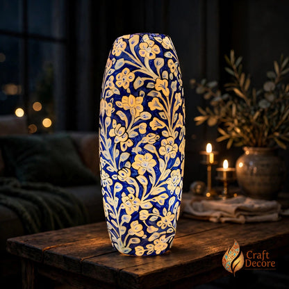 Bottle Shaped Camel Skin Lamp