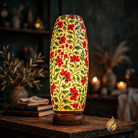 Bottle Shaped Camel Skin Lamp