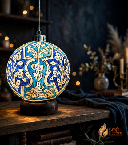 Camel Skin Round Lamp