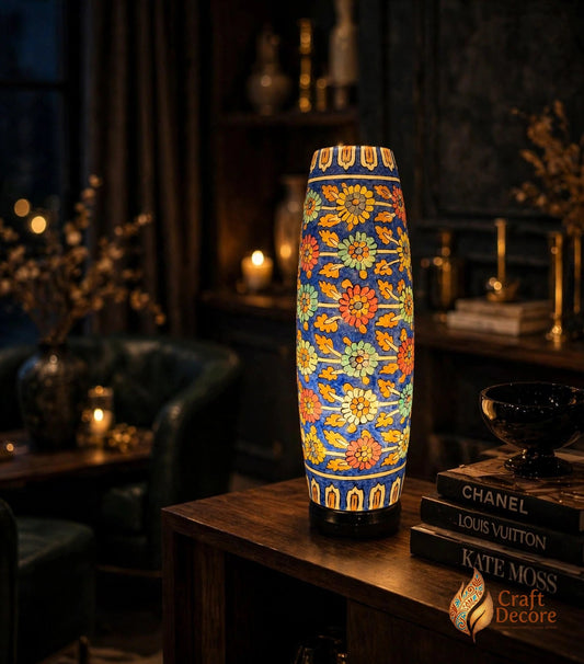 Bottle Shaped Camel Skin Lamp