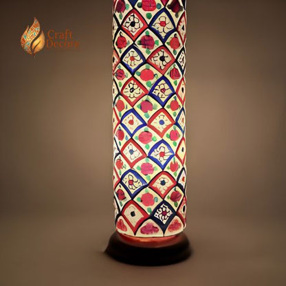 Bottle Shaped Camel Skin Lamp