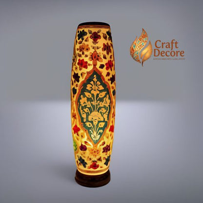 Bottle Shaped Camel Skin Lamp