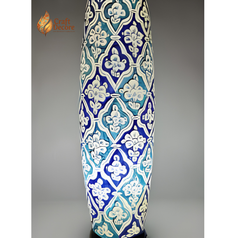 Bottle Shaped Camel Skin Lamp